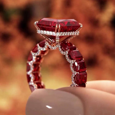 Majestic Royal Ruby Ring
